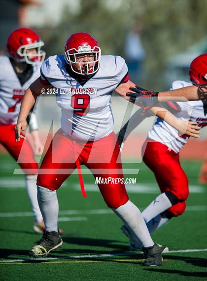 Thumbnail 2 in Carlin @ Tonopah (NIAA 1A Semifinal) photogallery.