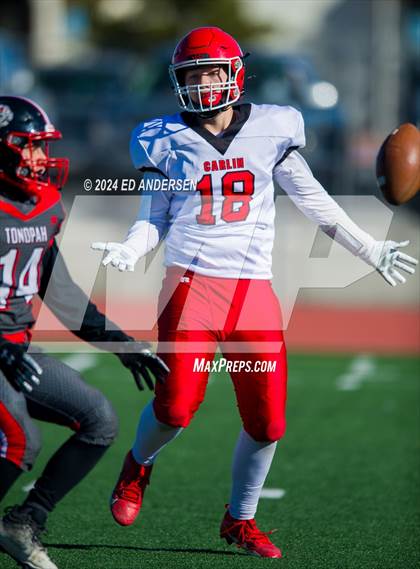 Thumbnail 3 in Carlin @ Tonopah (NIAA 1A Semifinal) photogallery.