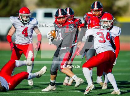 Thumbnail 3 in Carlin @ Tonopah (NIAA 1A Semifinal) photogallery.
