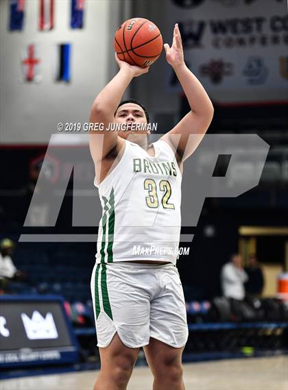 Thumbnail 2 in Campolindo vs. St. Patrick-St. Vincent (MaxPreps/DLS MLK Classic) photogallery.