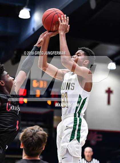 Thumbnail 2 in Campolindo vs. St. Patrick-St. Vincent (MaxPreps/DLS MLK Classic) photogallery.