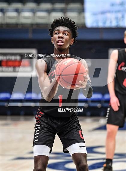 Thumbnail 1 in Campolindo vs. St. Patrick-St. Vincent (MaxPreps/DLS MLK Classic) photogallery.
