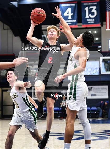 Thumbnail 2 in Campolindo vs. St. Patrick-St. Vincent (MaxPreps/DLS MLK Classic) photogallery.