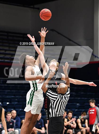 Thumbnail 2 in Campolindo vs. St. Patrick-St. Vincent (MaxPreps/DLS MLK Classic) photogallery.