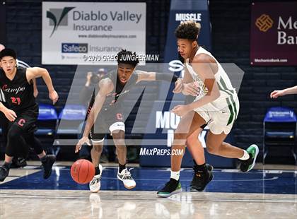 Thumbnail 2 in Campolindo vs. St. Patrick-St. Vincent (MaxPreps/DLS MLK Classic) photogallery.