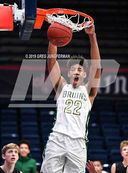 Thumbnail 3 in Campolindo vs. St. Patrick-St. Vincent (MaxPreps/DLS MLK Classic) photogallery.