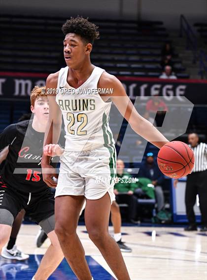 Thumbnail 2 in Campolindo vs. St. Patrick-St. Vincent (MaxPreps/DLS MLK Classic) photogallery.