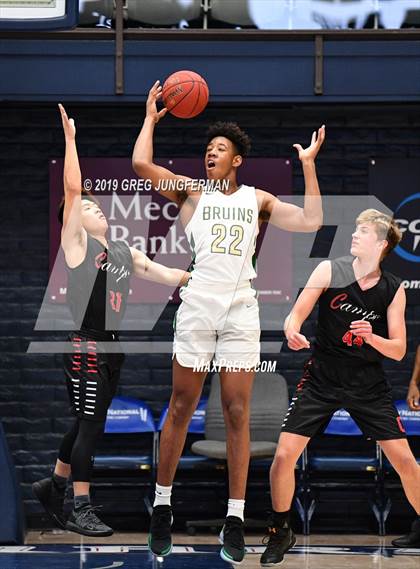 Thumbnail 1 in Campolindo vs. St. Patrick-St. Vincent (MaxPreps/DLS MLK Classic) photogallery.