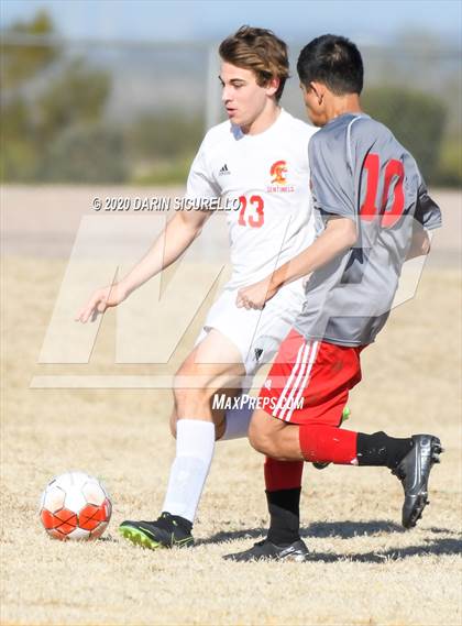 Thumbnail 2 in Central vs. Seton Catholic (Bohdie Larson Celebration Classic) photogallery.
