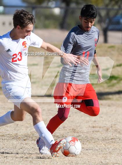 Thumbnail 2 in Central vs. Seton Catholic (Bohdie Larson Celebration Classic) photogallery.