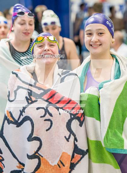 Thumbnail 1 in NCHSAA 3A State Swimming Championship photogallery.