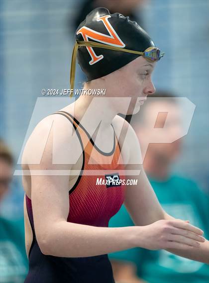Thumbnail 2 in NCHSAA 3A State Swimming Championship photogallery.