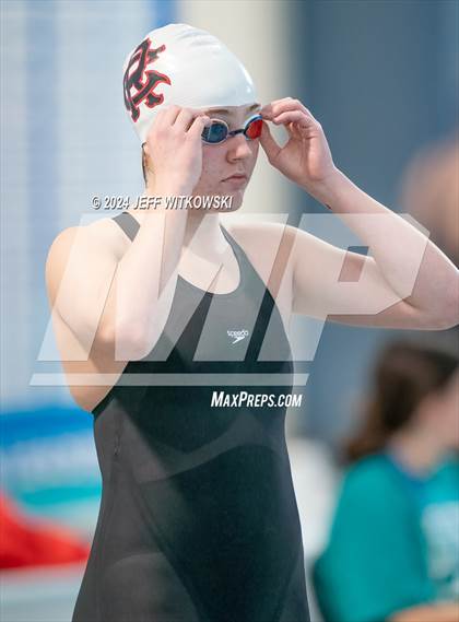 Thumbnail 2 in NCHSAA 3A State Swimming Championship photogallery.