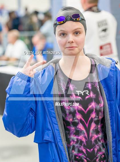 Thumbnail 3 in NCHSAA 3A State Swimming Championship photogallery.