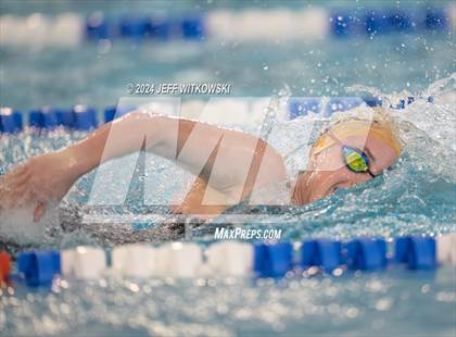 Thumbnail 1 in NCHSAA 3A State Swimming Championship photogallery.