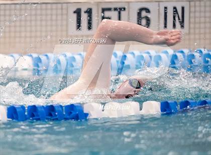 Thumbnail 2 in NCHSAA 3A State Swimming Championship photogallery.