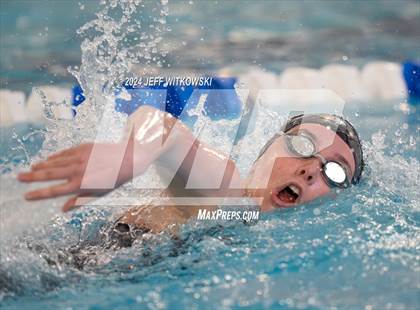 Thumbnail 2 in NCHSAA 3A State Swimming Championship photogallery.