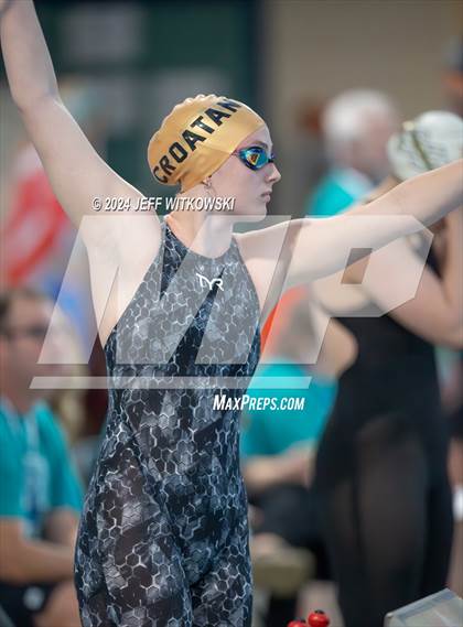 Thumbnail 2 in NCHSAA 3A State Swimming Championship photogallery.