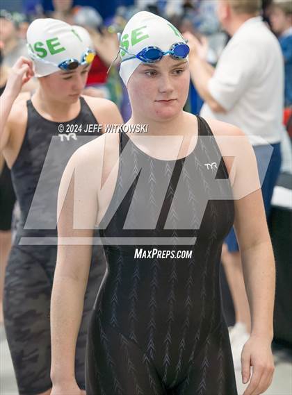 Thumbnail 1 in NCHSAA 3A State Swimming Championship photogallery.