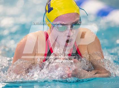 Thumbnail 2 in NCHSAA 3A State Swimming Championship photogallery.