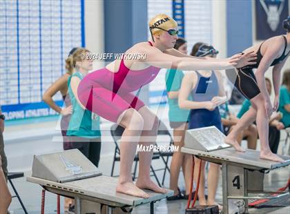 Thumbnail 2 in NCHSAA 3A State Swimming Championship photogallery.