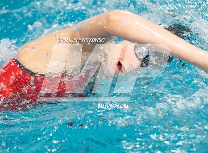 Thumbnail 2 in NCHSAA 3A State Swimming Championship photogallery.