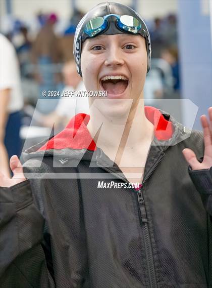 Thumbnail 3 in NCHSAA 3A State Swimming Championship photogallery.