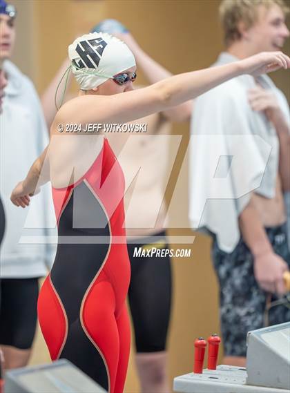 Thumbnail 2 in NCHSAA 3A State Swimming Championship photogallery.