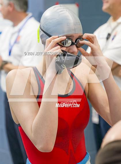 Thumbnail 1 in NCHSAA 3A State Swimming Championship photogallery.