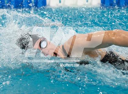 Thumbnail 2 in NCHSAA 3A State Swimming Championship photogallery.