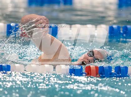 Thumbnail 2 in NCHSAA 3A State Swimming Championship photogallery.