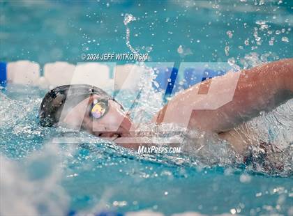 Thumbnail 2 in NCHSAA 3A State Swimming Championship photogallery.