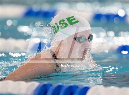 Thumbnail 1 in NCHSAA 3A State Swimming Championship photogallery.