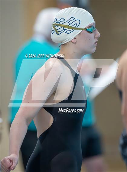 Thumbnail 1 in NCHSAA 3A State Swimming Championship photogallery.