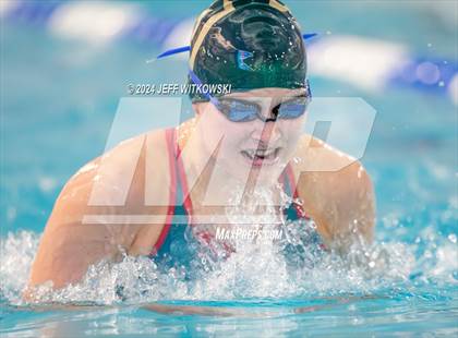 Thumbnail 3 in NCHSAA 3A State Swimming Championship photogallery.