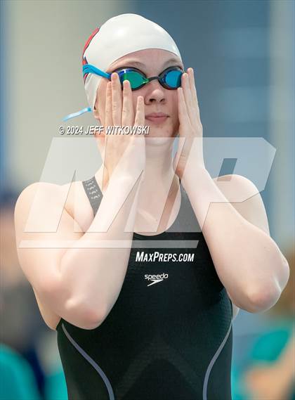 Thumbnail 3 in NCHSAA 3A State Swimming Championship photogallery.