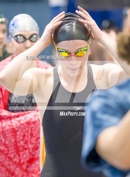 Thumbnail 3 in NCHSAA 3A State Swimming Championship photogallery.