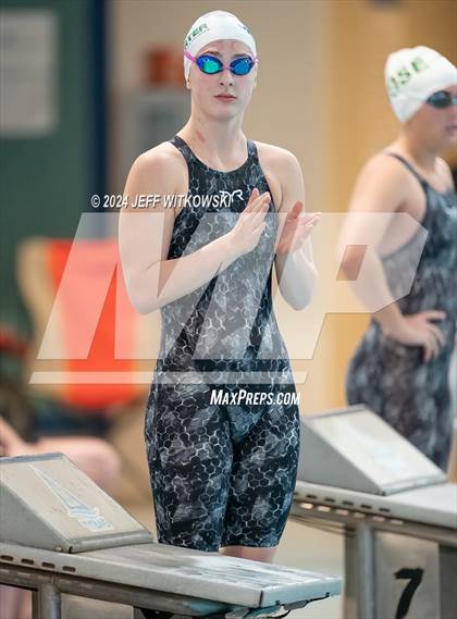 Thumbnail 1 in NCHSAA 3A State Swimming Championship photogallery.