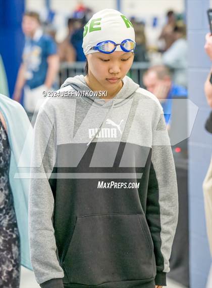 Thumbnail 3 in NCHSAA 3A State Swimming Championship photogallery.