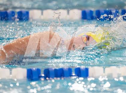 Thumbnail 1 in NCHSAA 3A State Swimming Championship photogallery.