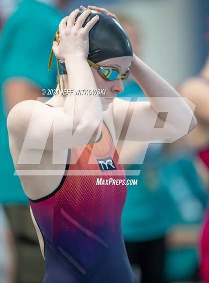 Thumbnail 2 in NCHSAA 3A State Swimming Championship photogallery.