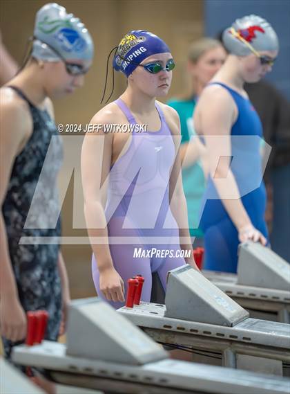 Thumbnail 2 in NCHSAA 3A State Swimming Championship photogallery.