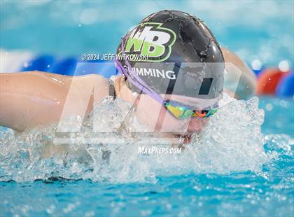 Thumbnail 3 in NCHSAA 3A State Swimming Championship photogallery.