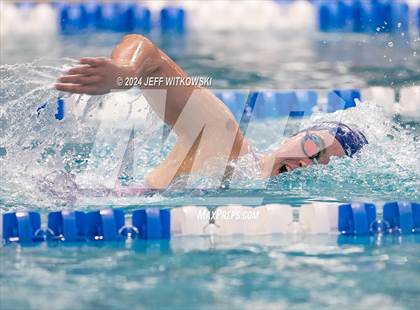 Thumbnail 3 in NCHSAA 3A State Swimming Championship photogallery.