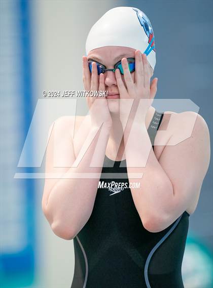 Thumbnail 1 in NCHSAA 3A State Swimming Championship photogallery.