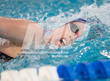Thumbnail 2 in NCHSAA 3A State Swimming Championship photogallery.