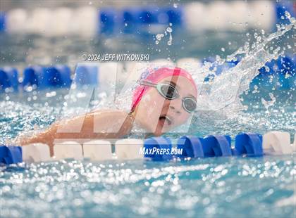 Thumbnail 1 in NCHSAA 3A State Swimming Championship photogallery.