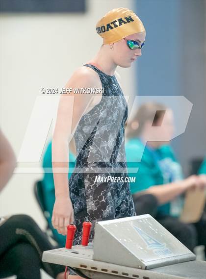 Thumbnail 1 in NCHSAA 3A State Swimming Championship photogallery.