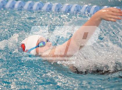 Thumbnail 1 in NCHSAA 3A State Swimming Championship photogallery.