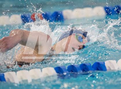 Thumbnail 3 in NCHSAA 3A State Swimming Championship photogallery.